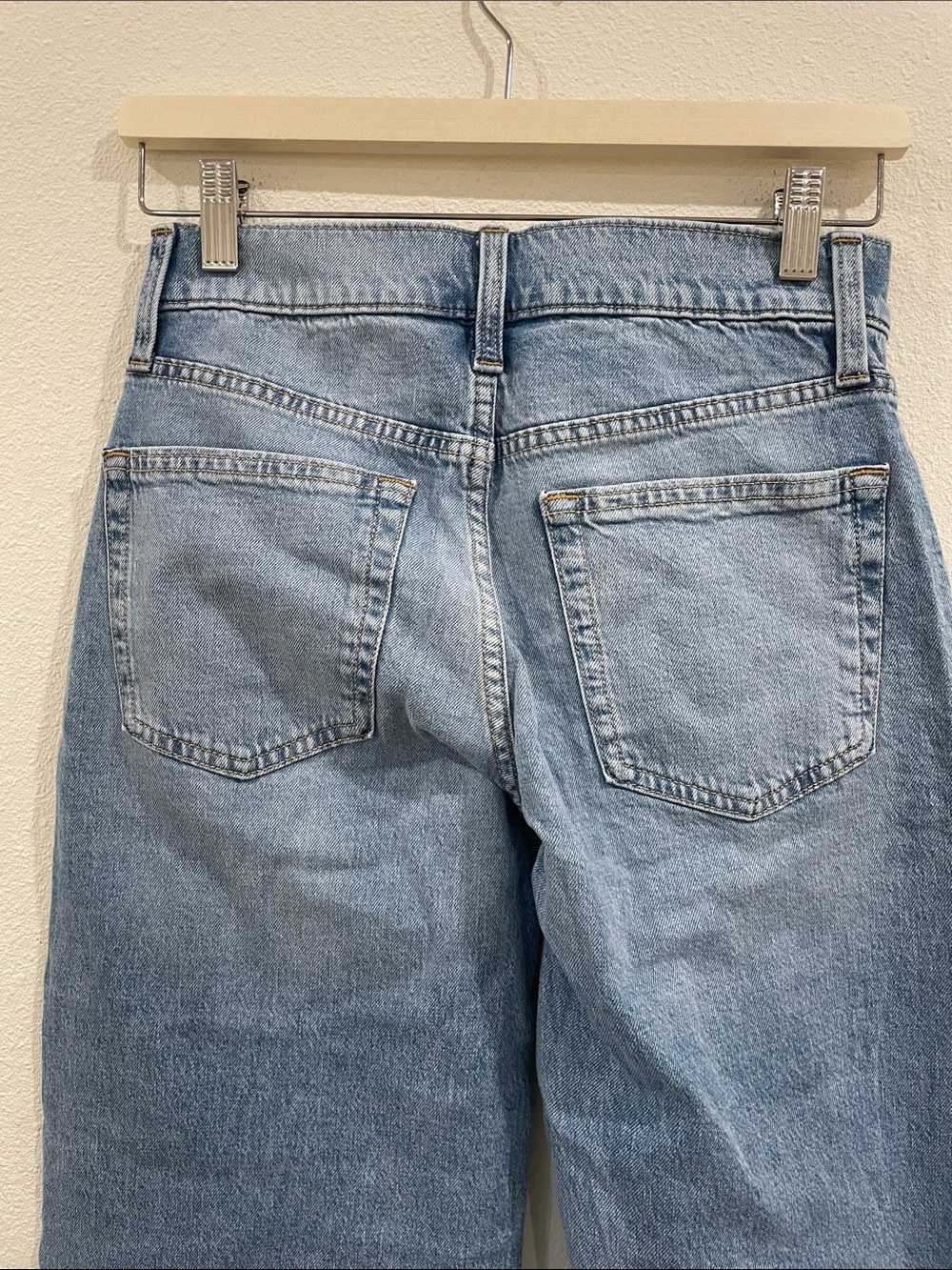GAP The 90’s Loose Low Rise Carpenter Jeans Size 24 Baggy Relaxed Fit Classic - Picture 5 of 6